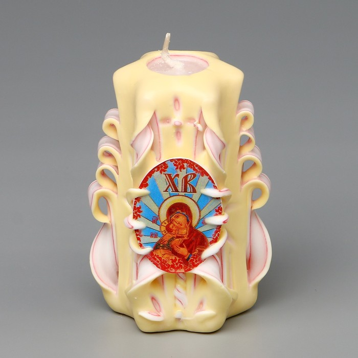 Свеча резная 10-11см "Пасхальная"