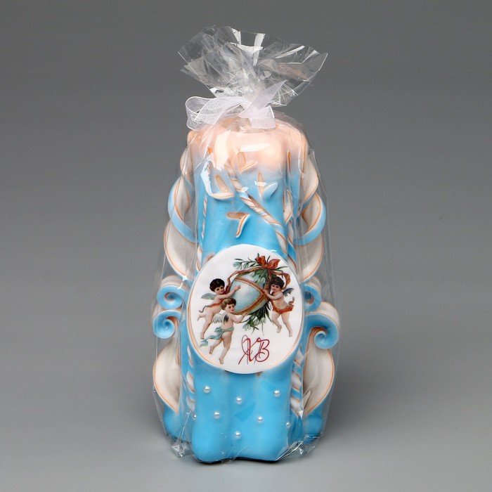 Свеча резная 15-17см "Пасхальная"