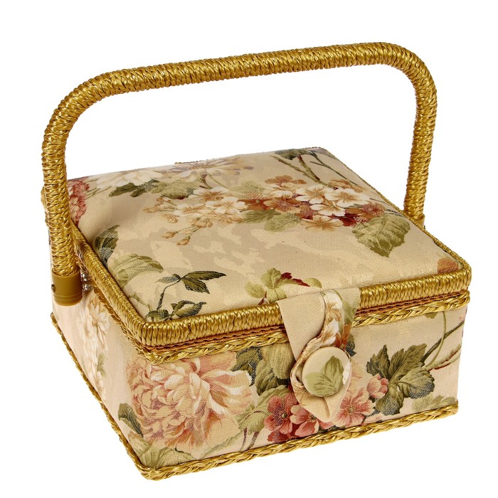 Шкатулка малая квадратная G&G 20х20х11 см