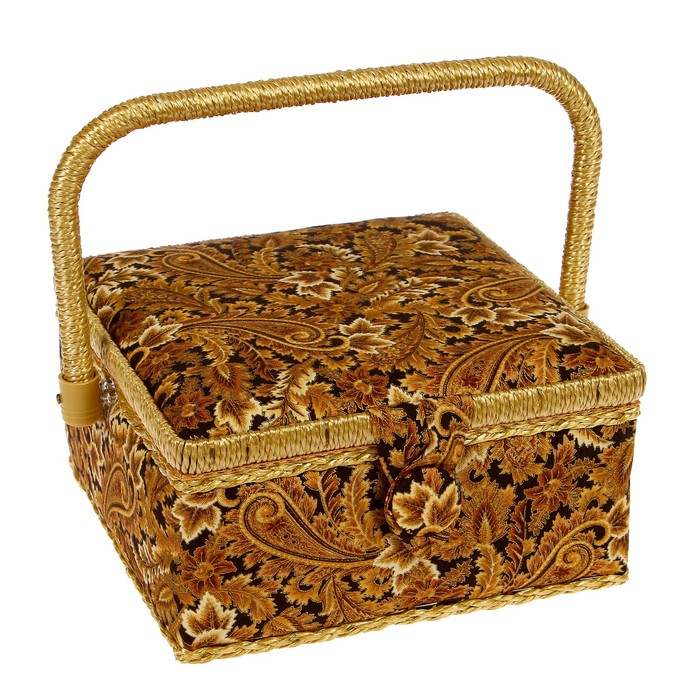 Шкатулка малая квадратная G&G 20х20х11 см