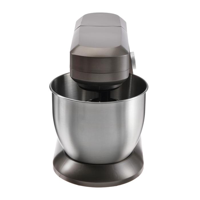 Миксер-тестомес FIRST FA-5259 Grey, 1200 Вт, 10 скор., импульс, метал.чаша 6.5 л, 3 насадки