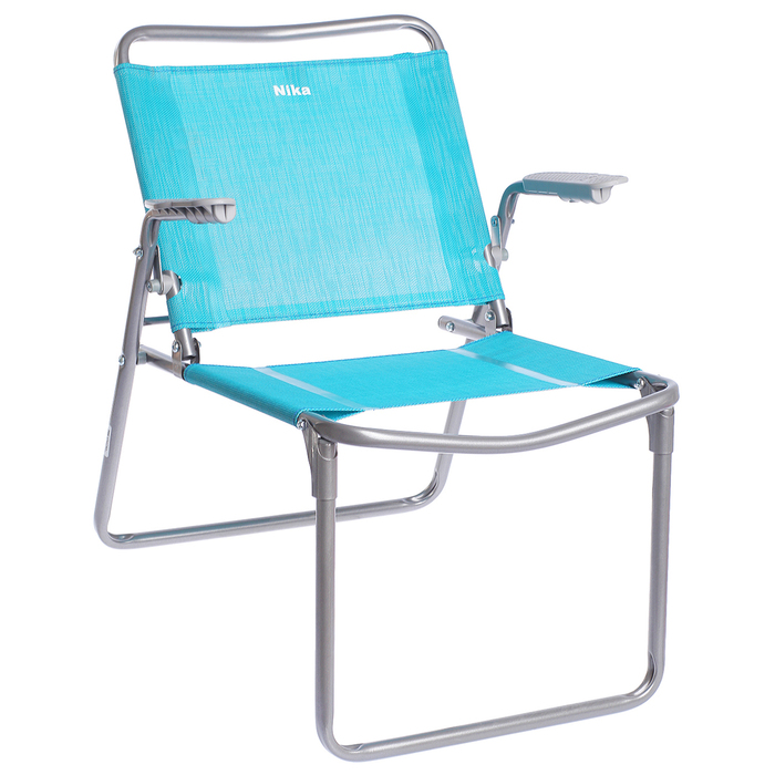 Кресло-шезлонг складное, размер 730x570x640 мм, ткань сетчатая К1