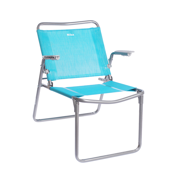 Кресло-шезлонг складное, размер 730x570x640 мм, ткань сетчатая К1