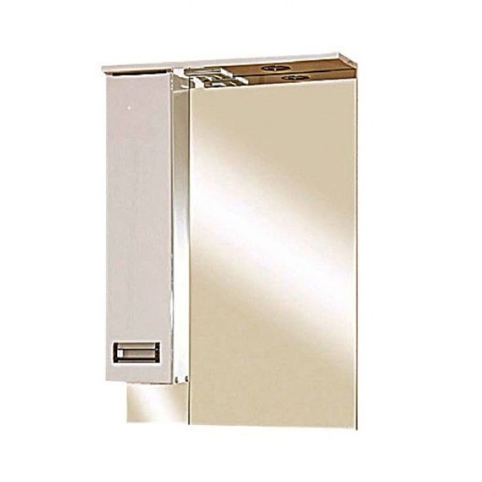 Шкаф-зеркало Misty "Вега-55", с подсветкой, левый