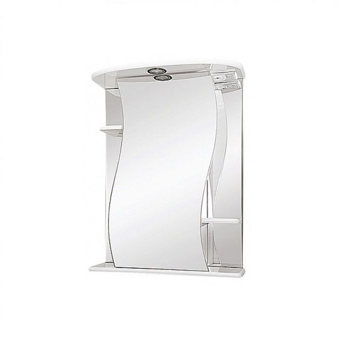 Зеркало Misty "Лиана-55", с подсветкой, левое