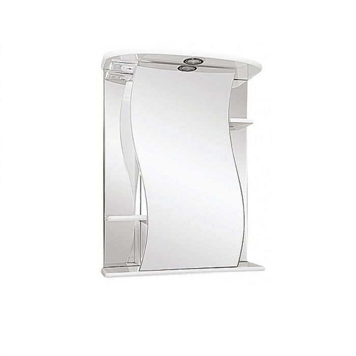 Зеркало Misty "Лиана-60", с подсветкой, правое