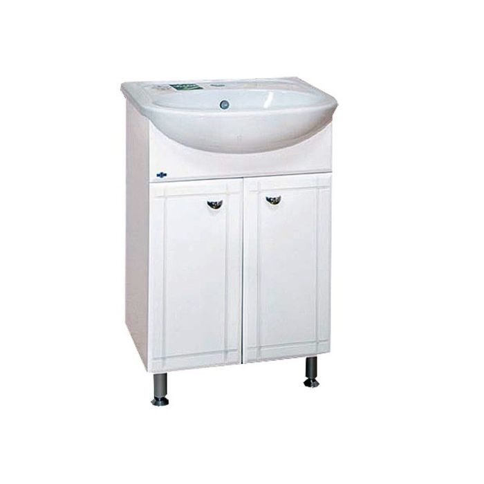 Тумба с раковиной Misty "Уют-55", прямоугольная