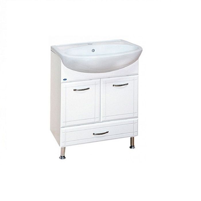 Тумба с раковиной Misty "Уют-60", с нижним ящиком