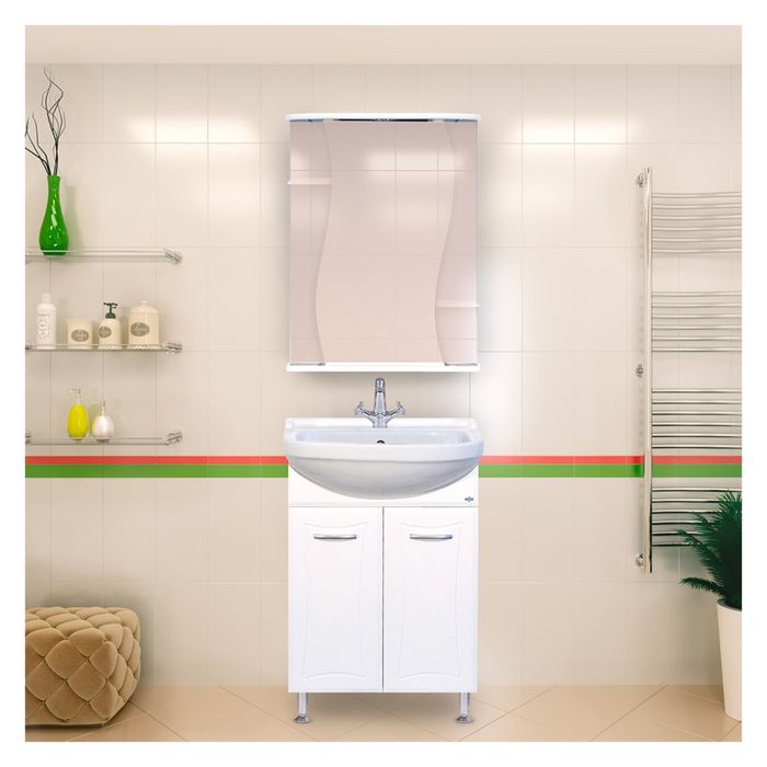 Тумба с раковиной Misty "Классик-50", прямоугольная