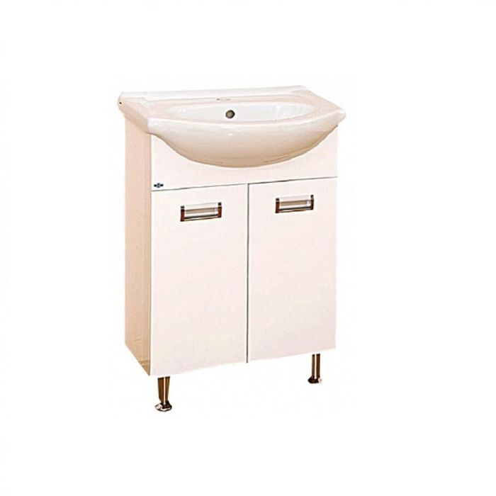 Тумба с раковиной Misty "Вега-55", прямоугольная