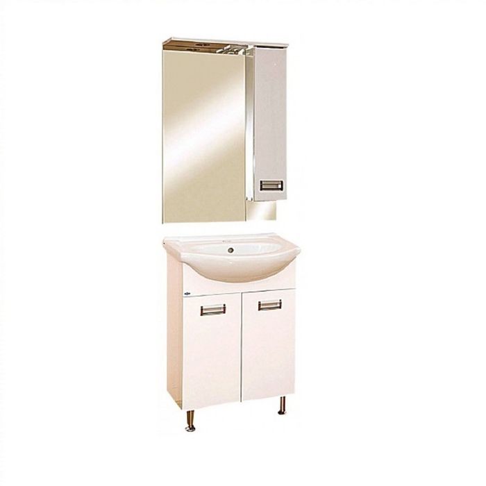 Тумба с раковиной Misty "Вега-55", прямоугольная