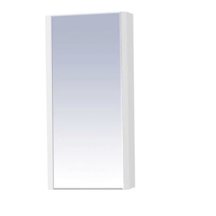 Шкаф-зеркало Misty "Мини-40", белое