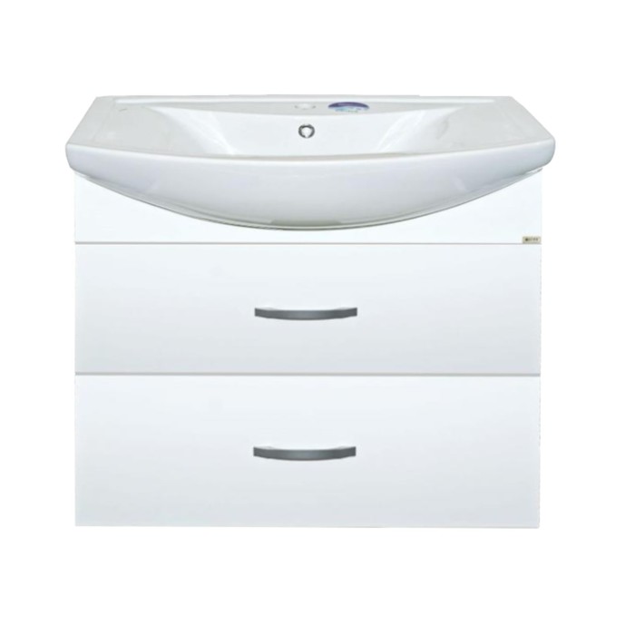 Тумба под раковину Misty "Балтика-80", два ящика, подвесная