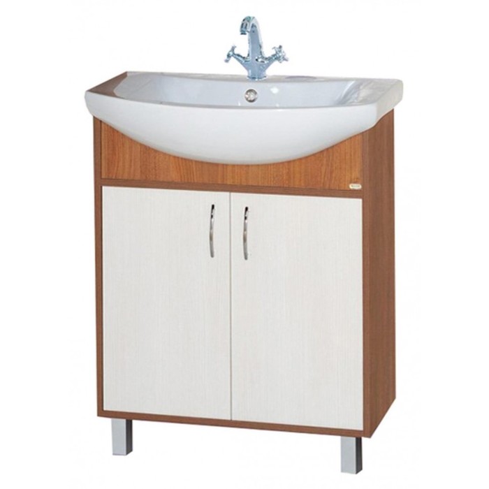 Тумба под раковину Misty "Лада-60", комбинированная
