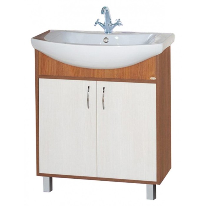Тумба под раковину Misty "Лада-70", комбинированная