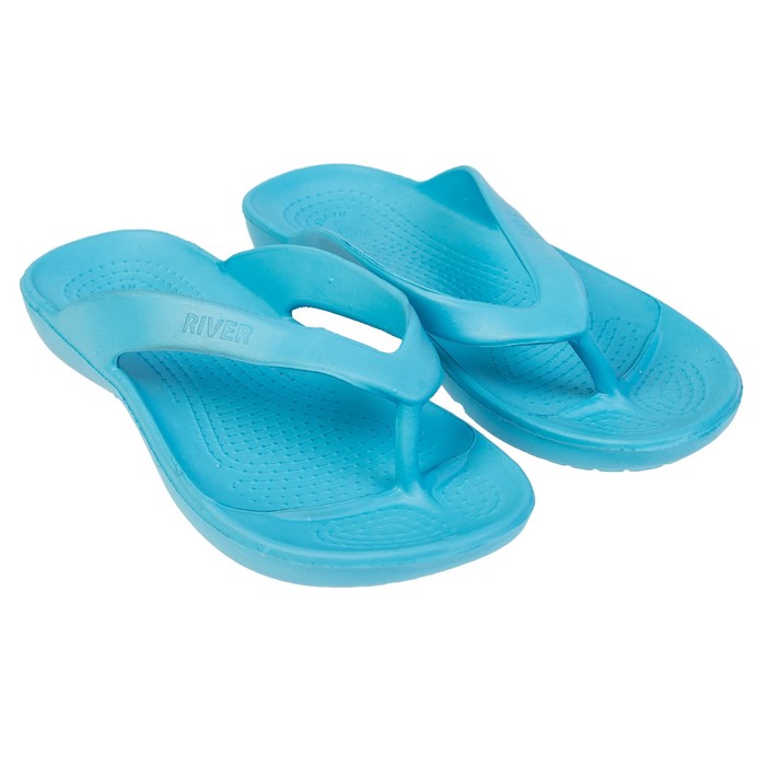 Сланцы женские River арт. 004 (голубой) (р. 40)