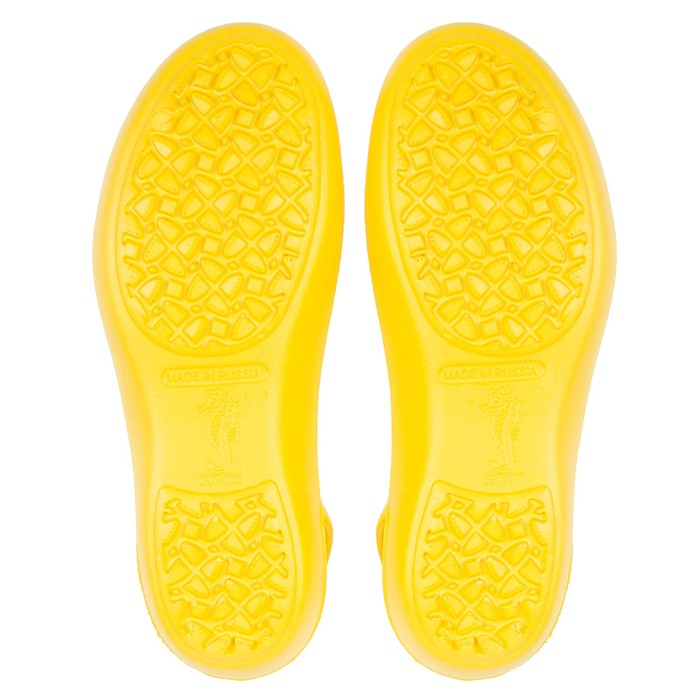 Аквашузы женские River арт. 006, цвет жёлтый, размер 37