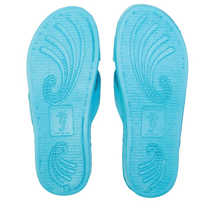 Сланцы женские River арт. 011 (голубой) (р. 40)