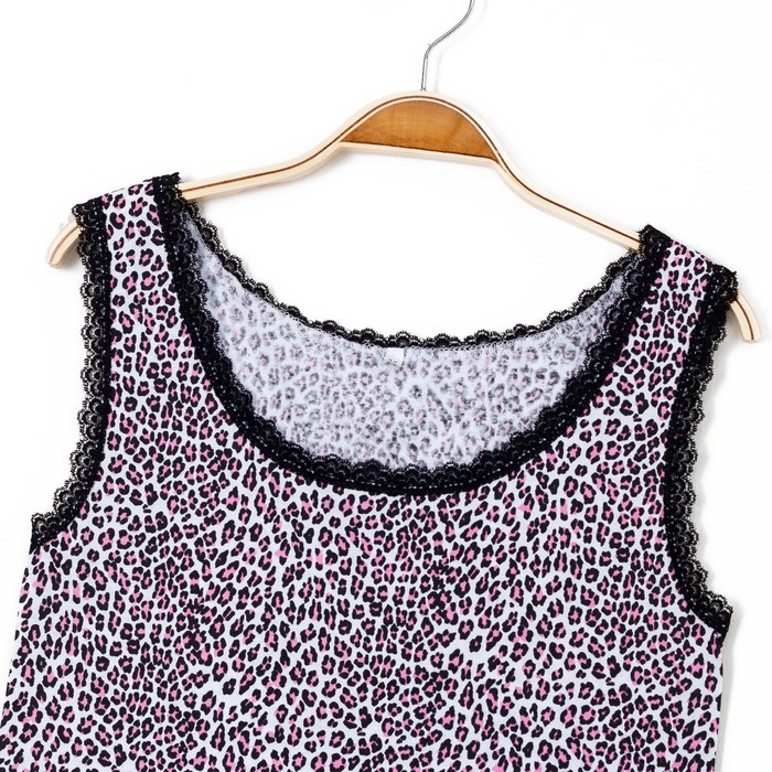 Комплект женский (майка, шорты) Весна 156 цвет розовый, р-р 48