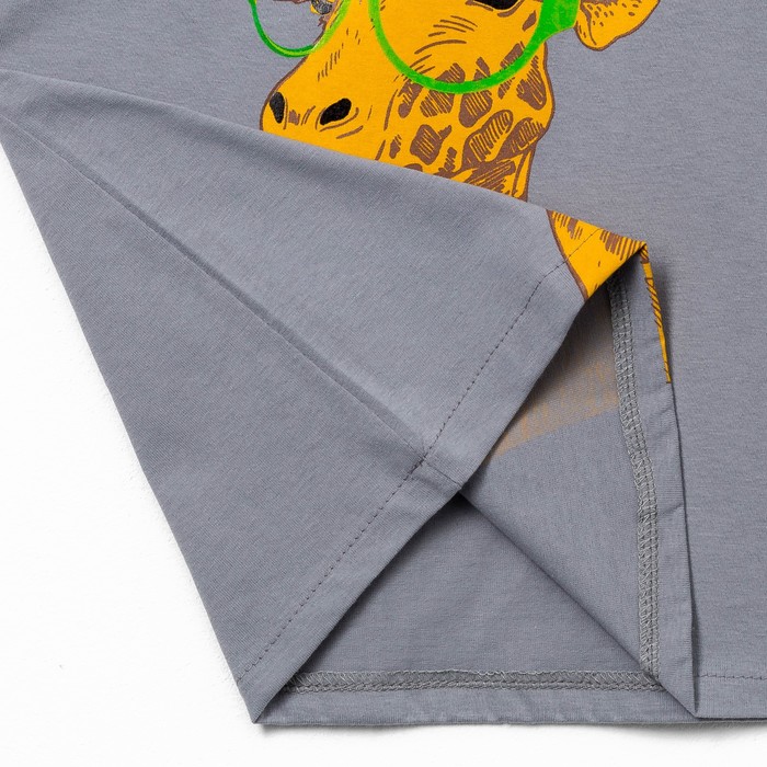 Туника женская 105 Жираф цвет серый, р-р 54