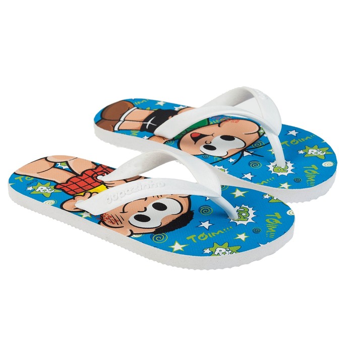 Сланцы детские Dupe арт.B-PML850, цвет белый, размер 31/32