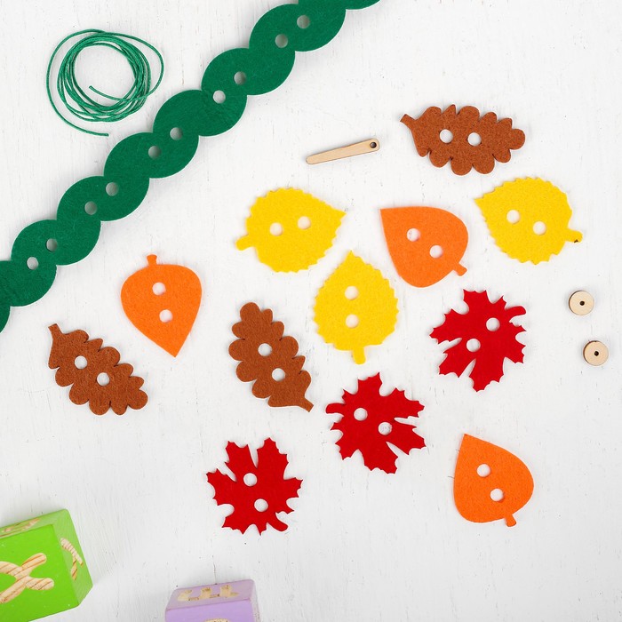 Шнуровка "Венок из листьев"