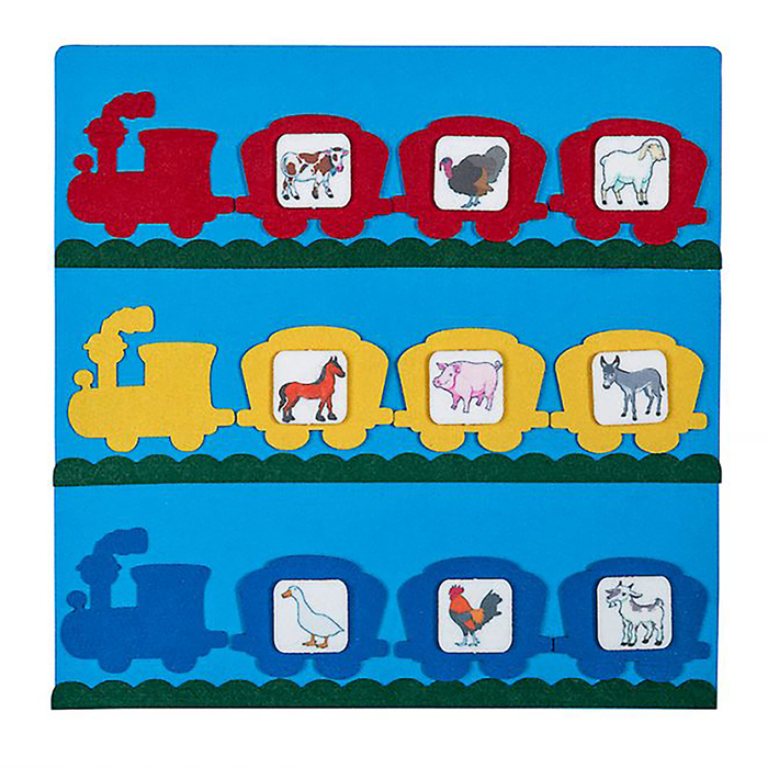Коврик-игралка "Паровозики"