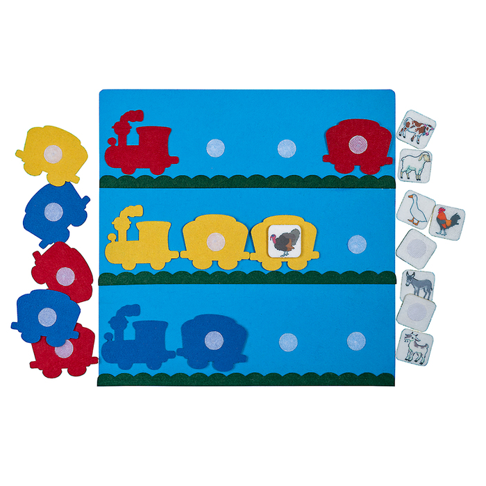 Коврик-игралка "Паровозики"
