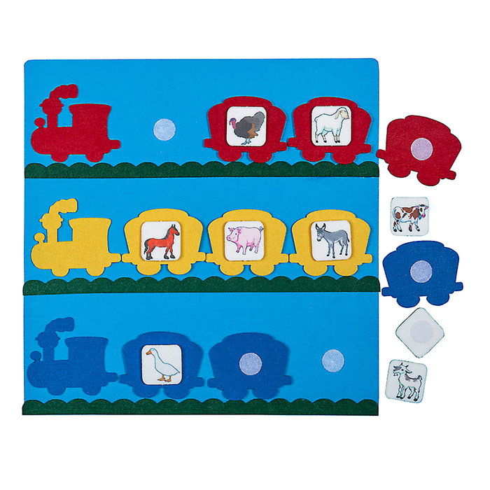 Коврик-игралка "Паровозики"