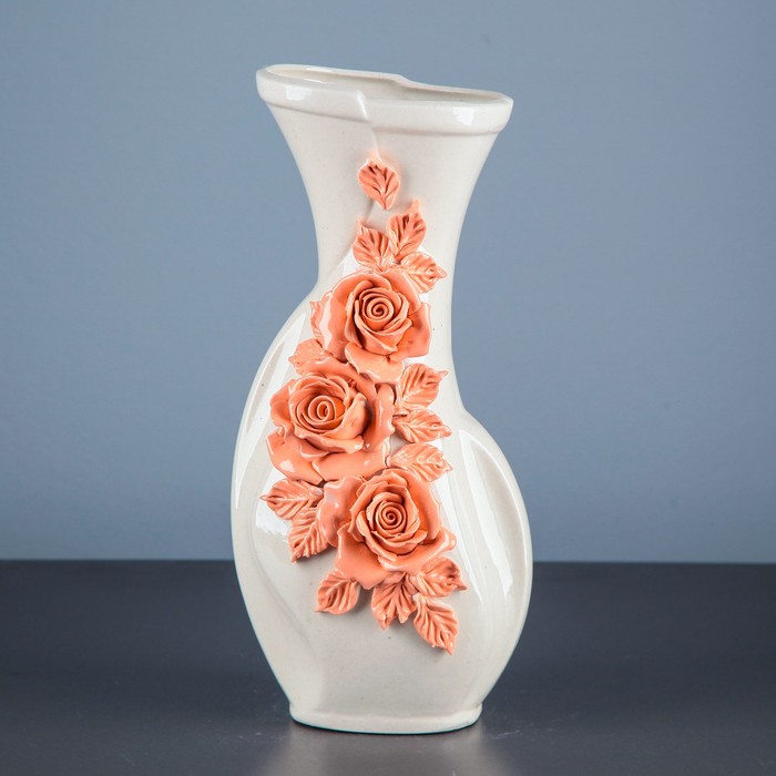 Ваза "Леонардо"  лепка + глазурь