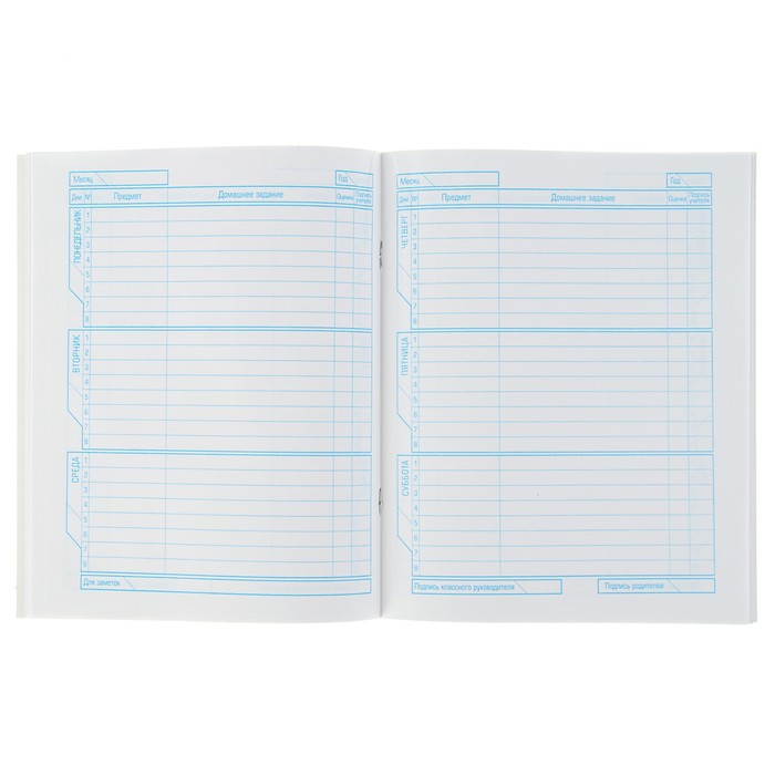 Дневник для 1-11 класса, мягкая обложка "Глобус", тиснение, 40 листов