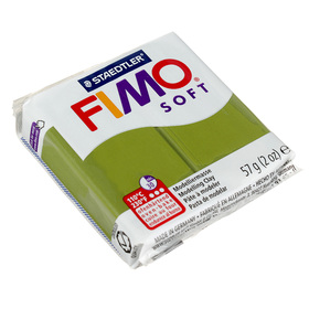 

Пластика - полимерная глина FIMO soft, 57 г, оливковый