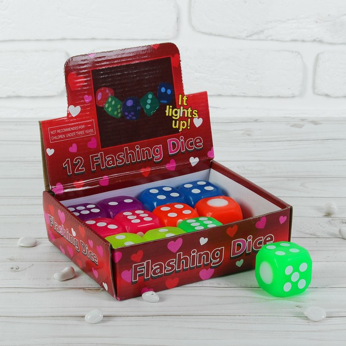 Кубик световой, цвета МИКС