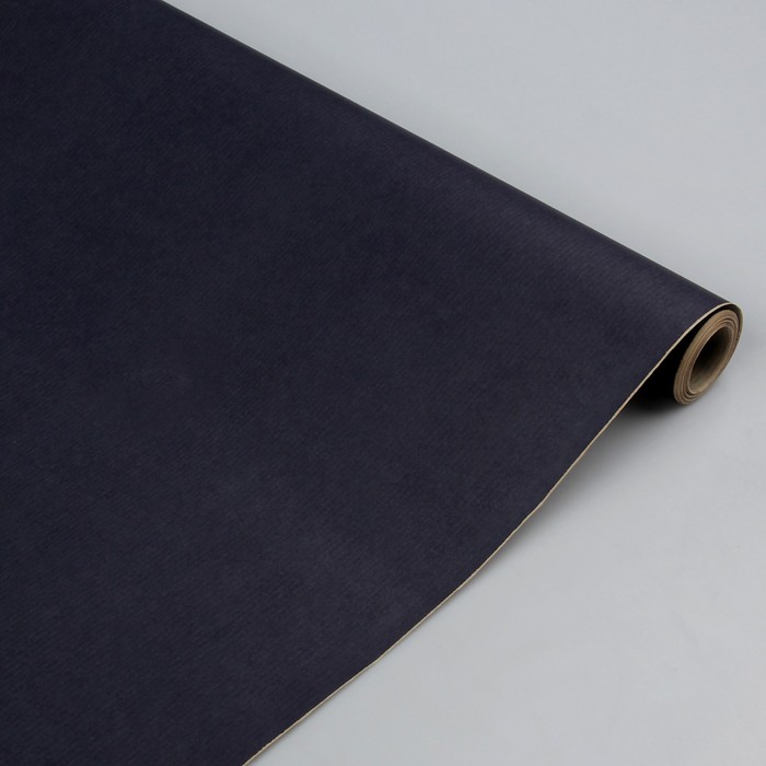 Бумага упаковочная крафт "Полярная ночь", 0,6 х 10 м