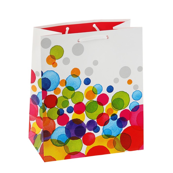 Пакет подарочный "Вспышка" , 24 х 20 х 10.2 см