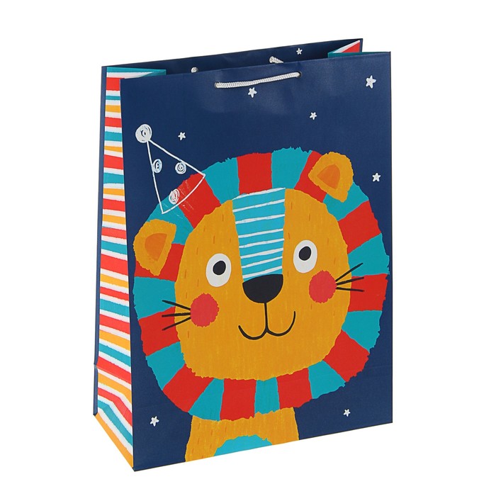 Пакет подарочный "Бонифаций", 36 х 26 х 11.5 см