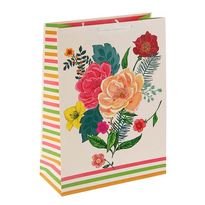 Пакет подарочный "Ассорти", 36 х 26 х 11.5 см