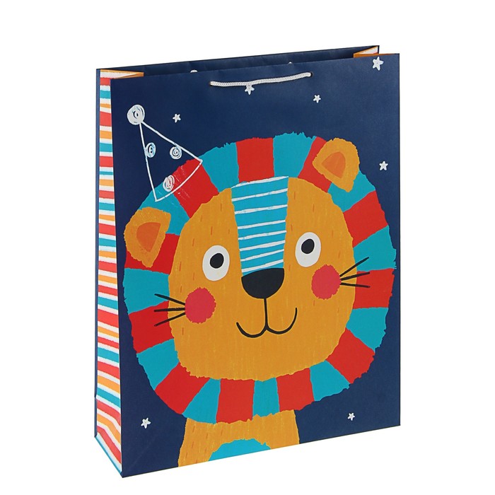 Пакет подарочный "Бонифаций", 42,5 х 33 х 10 см