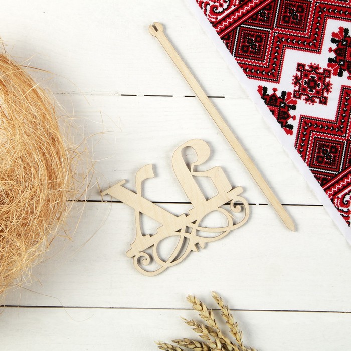 Топпер «Пасха» средний, 12x9 см