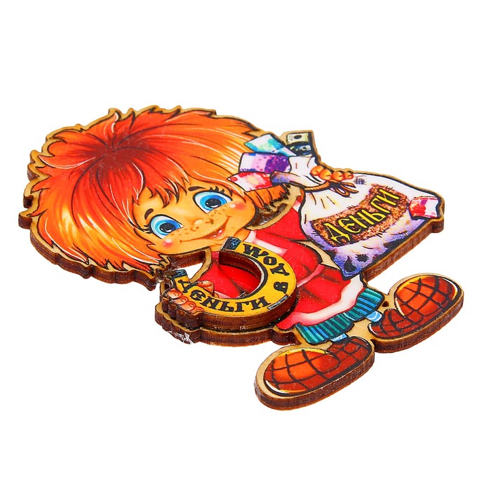 Магнит "Антон с мешком", большой