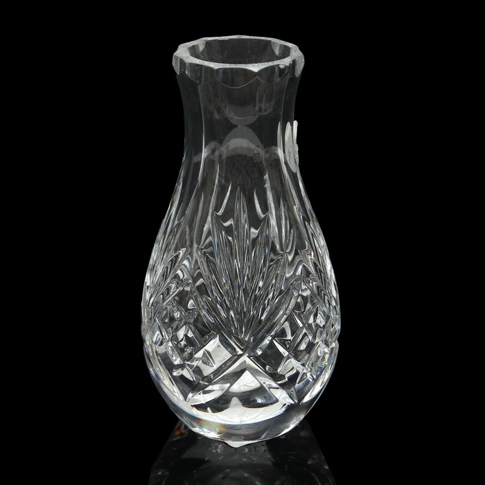 Ваза хрустальная д/цв. &quot;Капля&quot;   H-150 d- 60