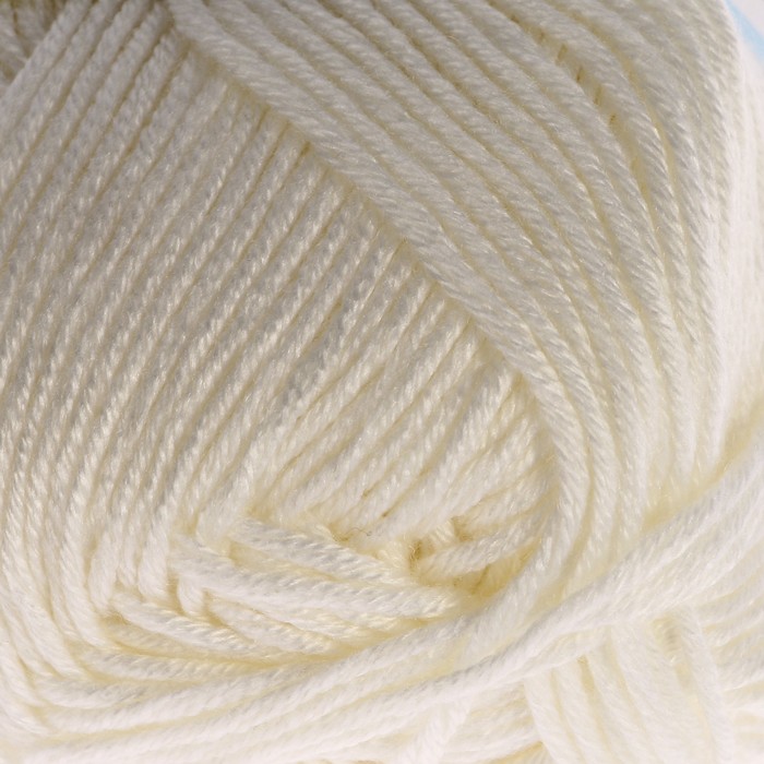 Пряжа "Alpina Tommy" 100% микнес 138м/50г (003 молочный)