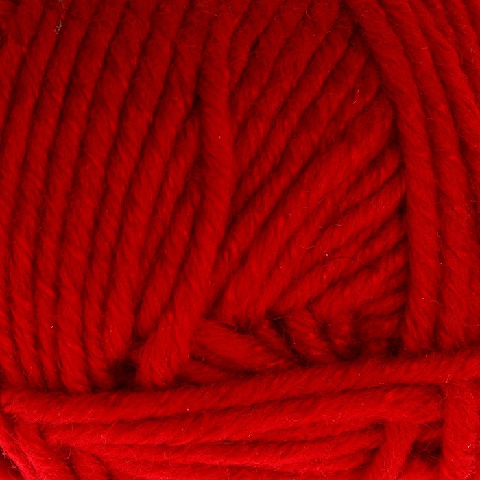 Пряжа "Adelia Nelly" 70% шерсть, 30% акрил 100м/100гр (17 т. красный)