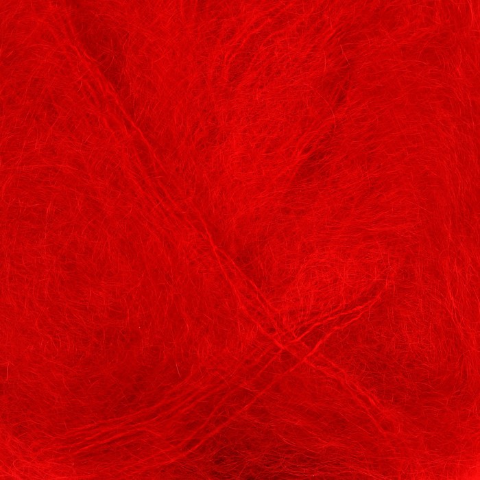 Пряжа "Alpina Jenny" 78% мохер, 22% нейлон 450м/50г (13 красный)