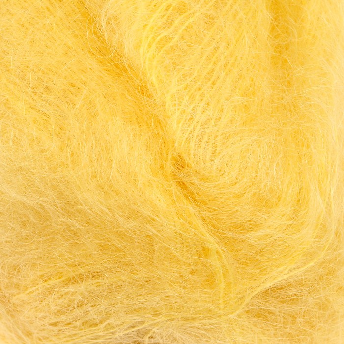 Пряжа "Alpina Jenny" 78% мохер, 22% нейлон 450м/50г (17 св. жёлтый)