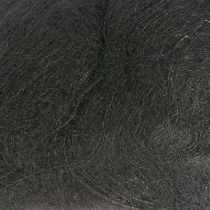 Пряжа "Alpina Jenny" 78% мохер, 22% нейлон 450м/50г (32 чёрный)