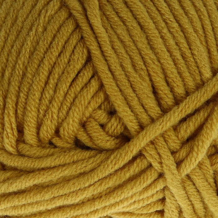 Пряжа "Alpina Marta" 100% тактифил 120м/100г (006 горчичный)