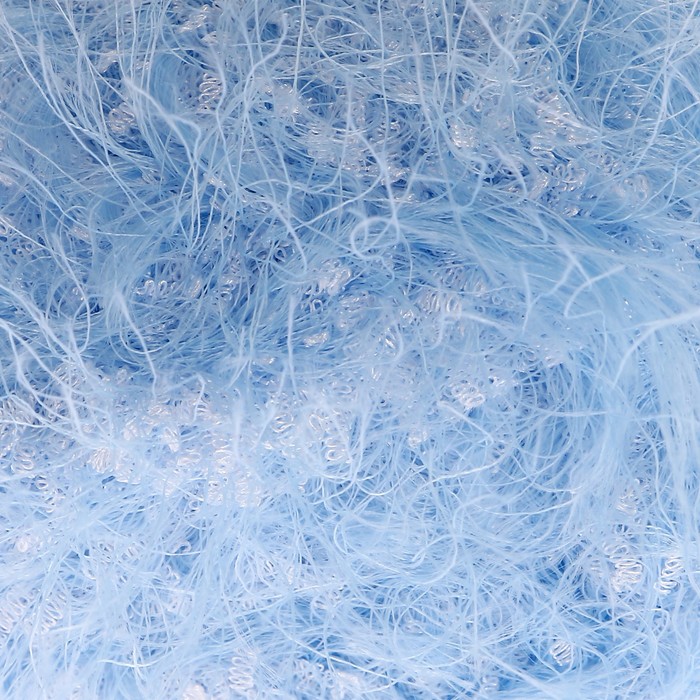 Пряжа "Visantia Kuzu" 70% полиэстер, 30% нейлон 55м/100г (03 св. голубой)