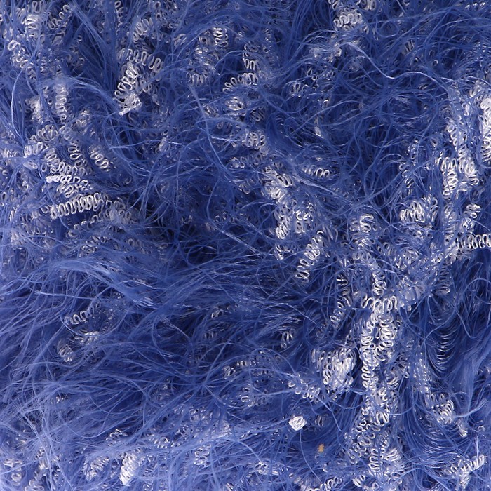 Пряжа "Visantia Kuzu" 70% полиэстер, 30% нейлон 55м/100г (04 синий)