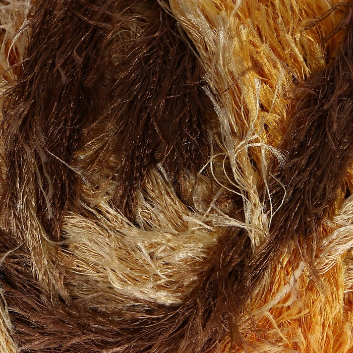 Пряжа "Visantia Trafka" меланжевая 100% полиэстер 150м/100г (7137 песочный)